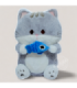GATITO PLOMO CON PEZ