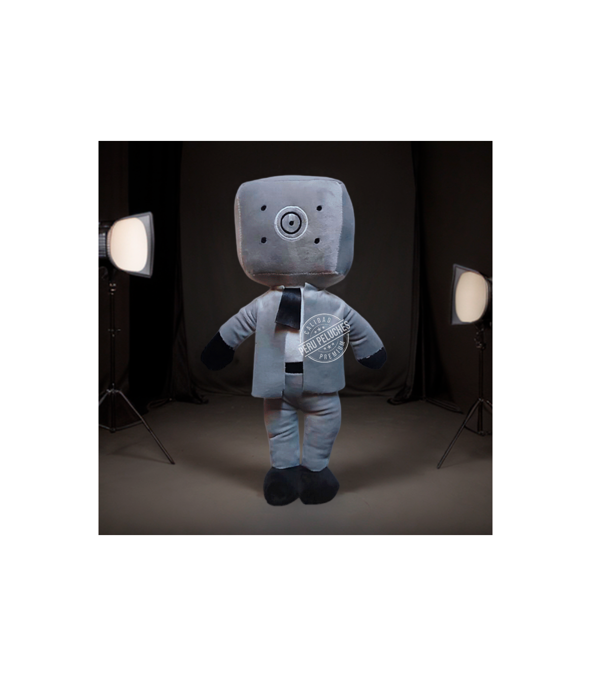 SKIBIDI TOILET SPEAKERMAN GRIS