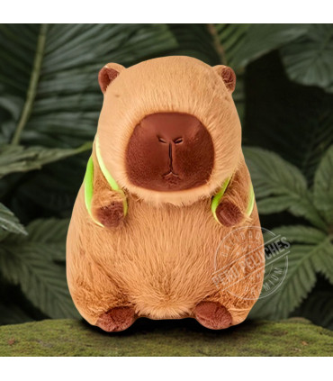 CAPIBARA CON MOCHILA DE TORTUGA
