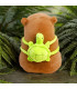 CAPIBARA CON MOCHILA DE TORTUGA