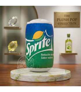 PELUCHE ALMOHADA LATA DE SPRITE