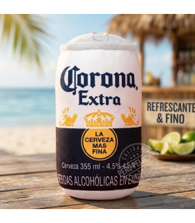 PELUCHE ALMOHADA LATA DE CORONA