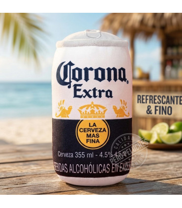 PELUCHE ALMOHADA LATA DE CORONA