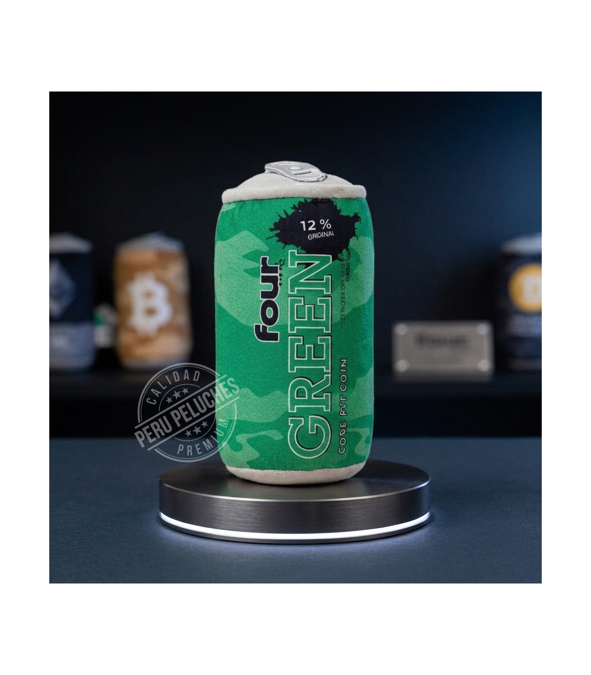 PELUCHE ALMOHADA LATA FOUR LOKO